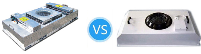 FFU對比 不同廠家的FFU外觀對比